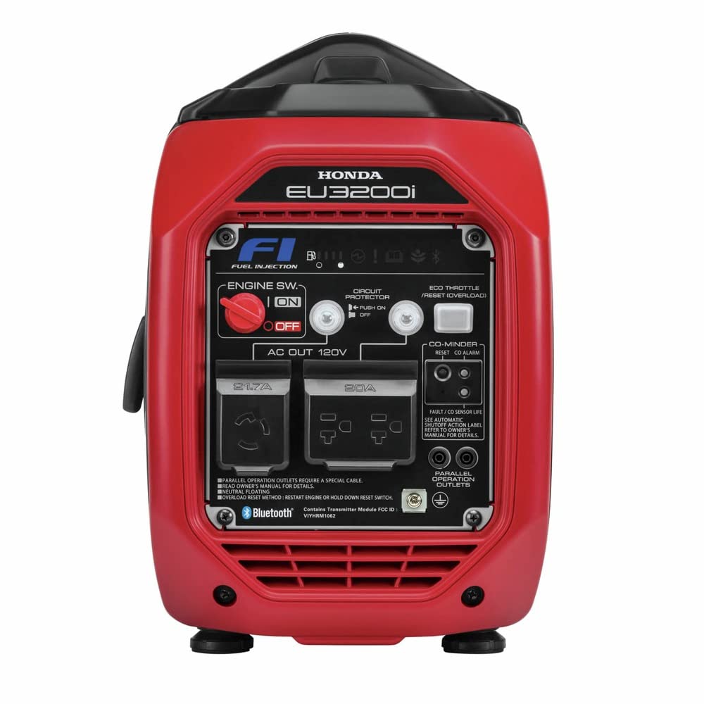 Honda EU3200IAN Inverter Generator, 3200W, Bluetooth, CO-MINDER