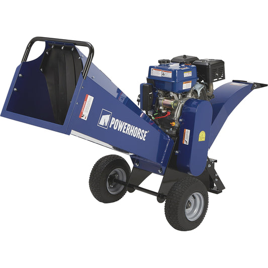 Powerhorse Rotor Wood Chipper, 420cc Ducar OHV Engine, 4in Capacity