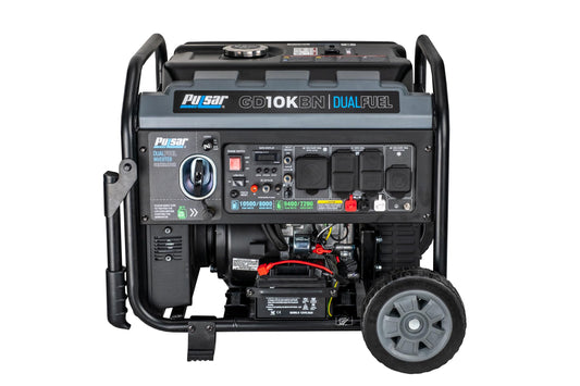 Pulsar GD10KBN Dual Fuel Inverter Generator, 10500W, Portable